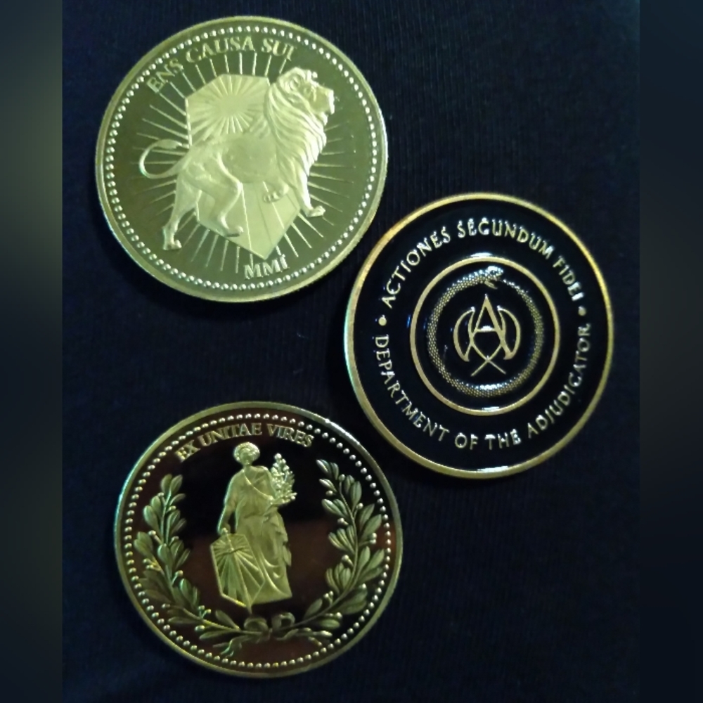 John Wick Movie Coins and Medallion